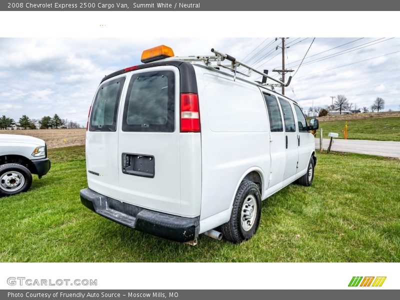 Summit White / Neutral 2008 Chevrolet Express 2500 Cargo Van