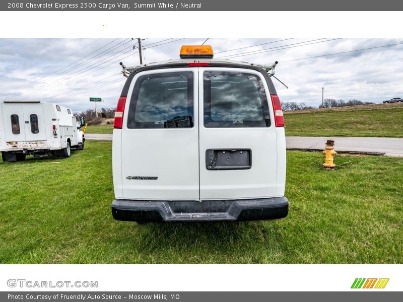 Summit White / Neutral 2008 Chevrolet Express 2500 Cargo Van