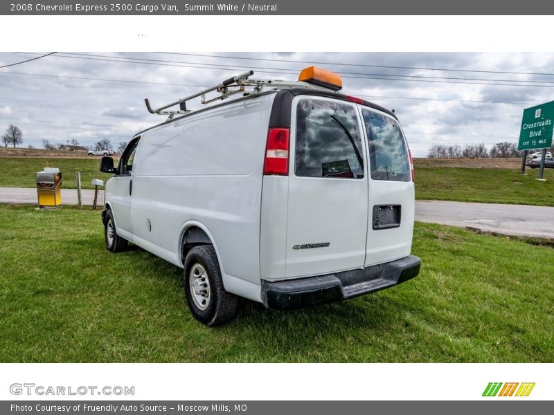 Summit White / Neutral 2008 Chevrolet Express 2500 Cargo Van