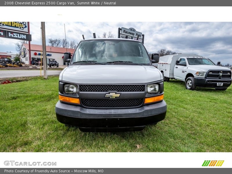 Summit White / Neutral 2008 Chevrolet Express 2500 Cargo Van