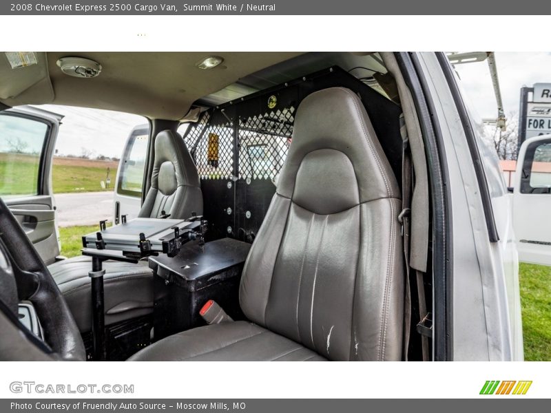 Summit White / Neutral 2008 Chevrolet Express 2500 Cargo Van