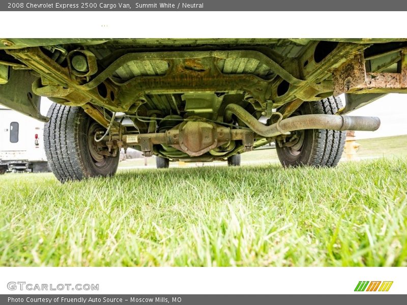 Summit White / Neutral 2008 Chevrolet Express 2500 Cargo Van