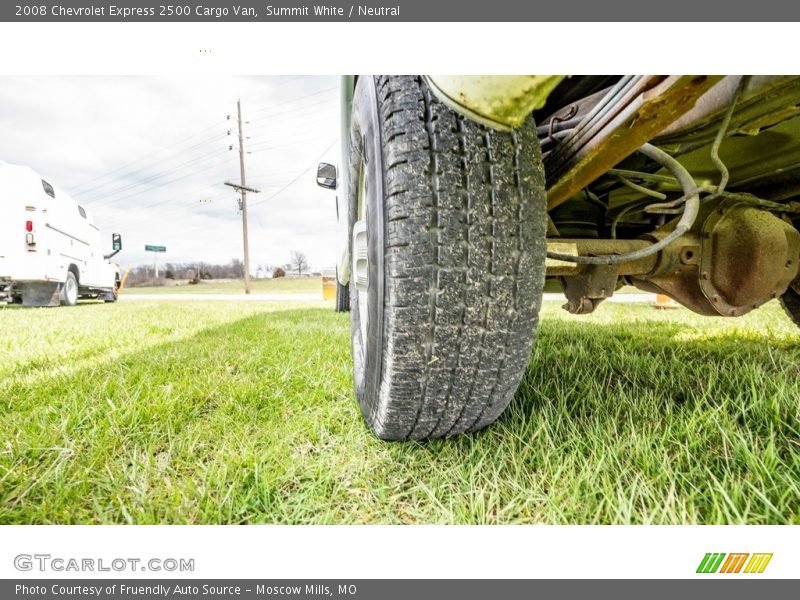 Summit White / Neutral 2008 Chevrolet Express 2500 Cargo Van