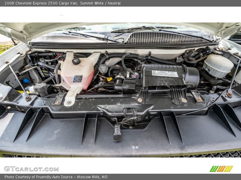 Summit White / Neutral 2008 Chevrolet Express 2500 Cargo Van