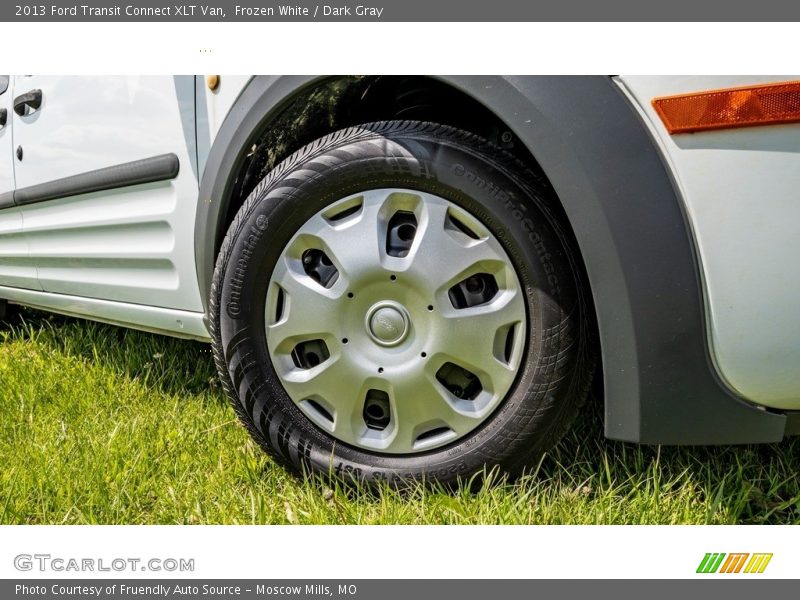 Frozen White / Dark Gray 2013 Ford Transit Connect XLT Van