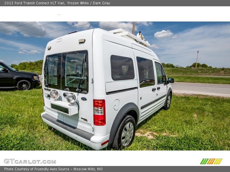 Frozen White / Dark Gray 2013 Ford Transit Connect XLT Van