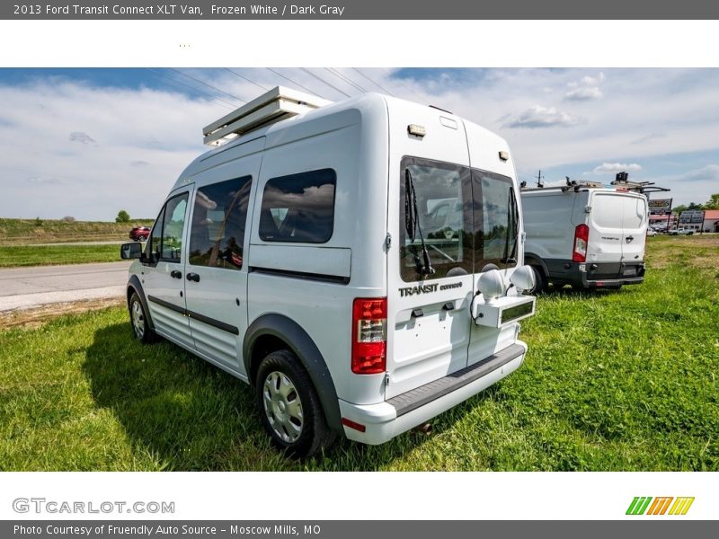 Frozen White / Dark Gray 2013 Ford Transit Connect XLT Van