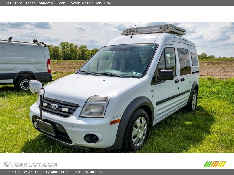 Frozen White / Dark Gray 2013 Ford Transit Connect XLT Van