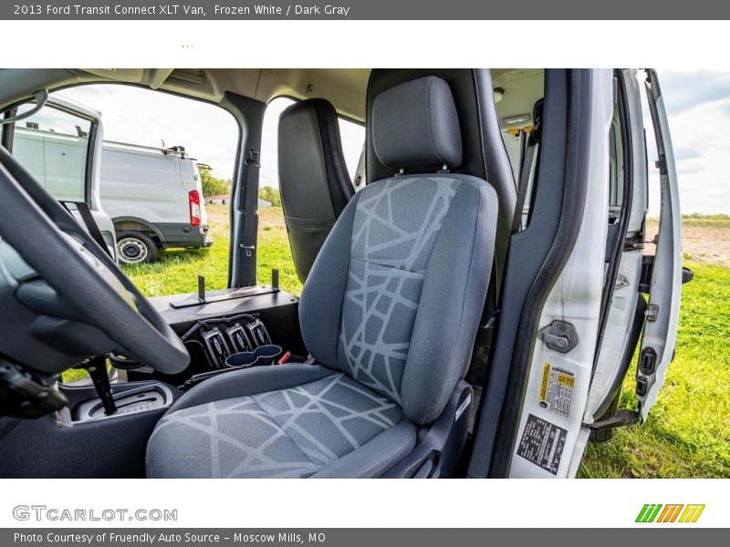 Frozen White / Dark Gray 2013 Ford Transit Connect XLT Van