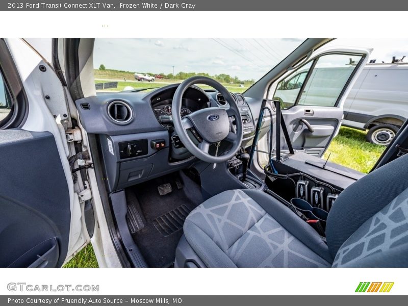 Frozen White / Dark Gray 2013 Ford Transit Connect XLT Van
