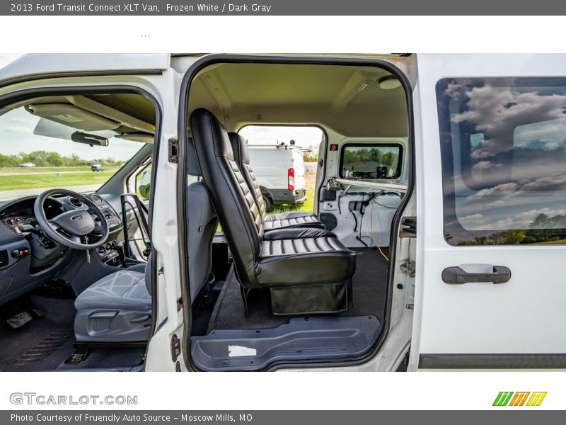 Frozen White / Dark Gray 2013 Ford Transit Connect XLT Van