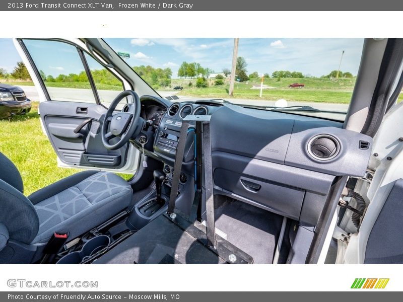 Frozen White / Dark Gray 2013 Ford Transit Connect XLT Van