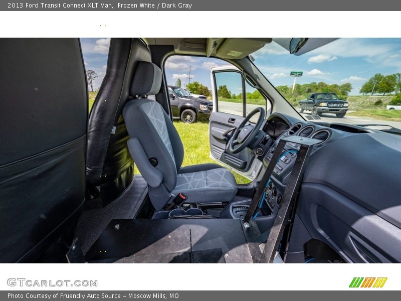 Frozen White / Dark Gray 2013 Ford Transit Connect XLT Van