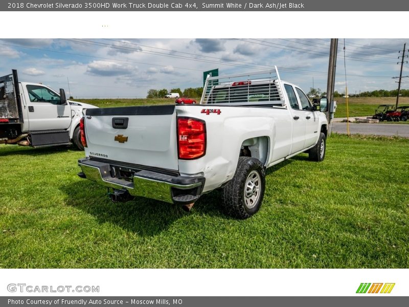 Summit White / Dark Ash/Jet Black 2018 Chevrolet Silverado 3500HD Work Truck Double Cab 4x4