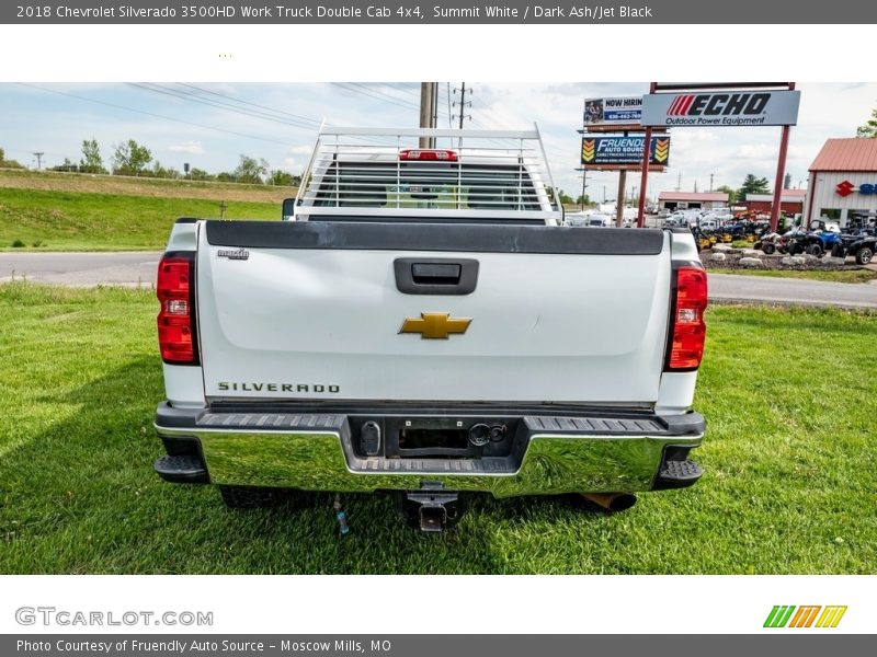 Summit White / Dark Ash/Jet Black 2018 Chevrolet Silverado 3500HD Work Truck Double Cab 4x4