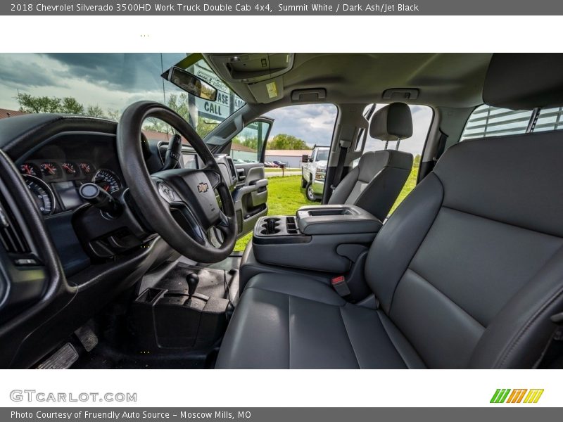 Summit White / Dark Ash/Jet Black 2018 Chevrolet Silverado 3500HD Work Truck Double Cab 4x4