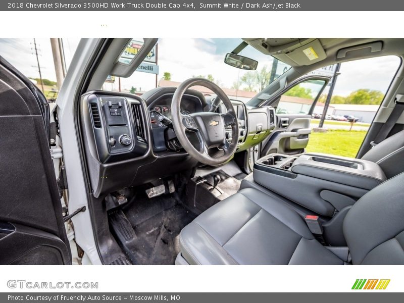 Summit White / Dark Ash/Jet Black 2018 Chevrolet Silverado 3500HD Work Truck Double Cab 4x4