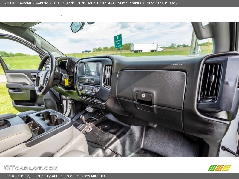 Summit White / Dark Ash/Jet Black 2018 Chevrolet Silverado 3500HD Work Truck Double Cab 4x4