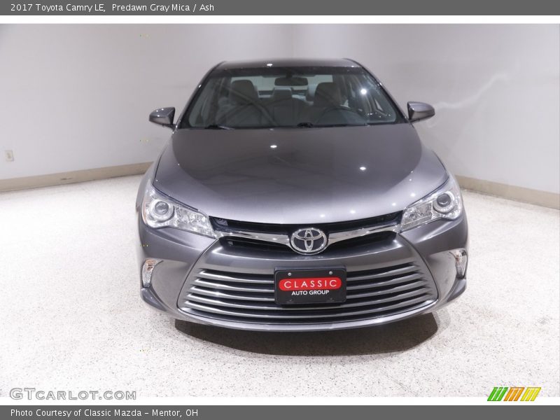 Predawn Gray Mica / Ash 2017 Toyota Camry LE