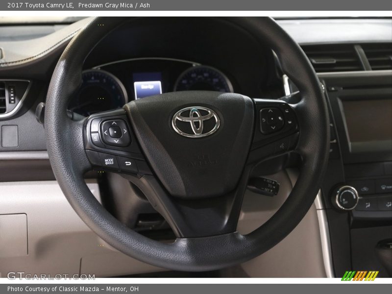 Predawn Gray Mica / Ash 2017 Toyota Camry LE