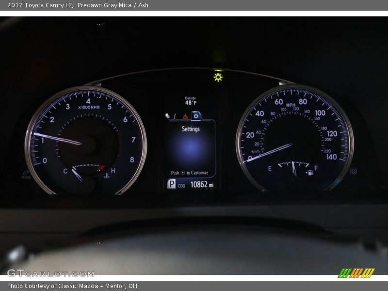 Predawn Gray Mica / Ash 2017 Toyota Camry LE