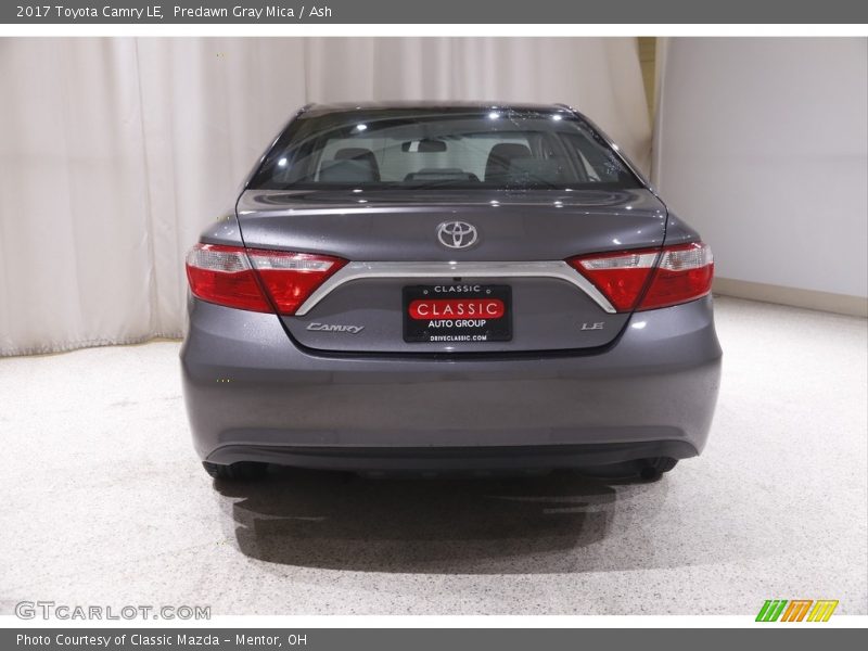 Predawn Gray Mica / Ash 2017 Toyota Camry LE