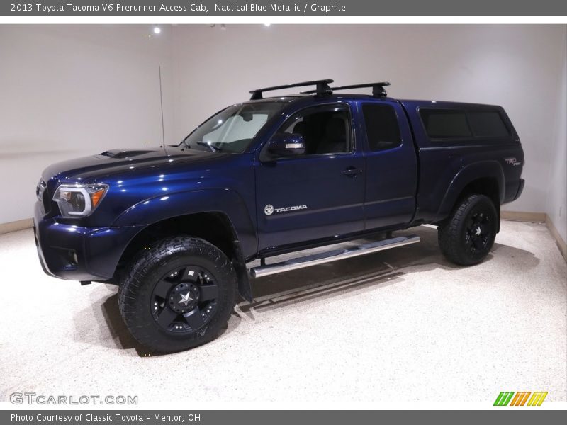 Nautical Blue Metallic / Graphite 2013 Toyota Tacoma V6 Prerunner Access Cab