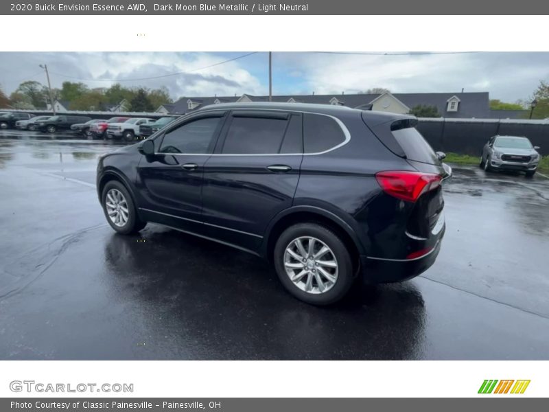 Dark Moon Blue Metallic / Light Neutral 2020 Buick Envision Essence AWD
