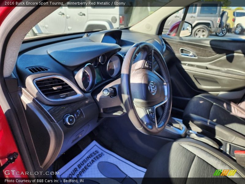 Winterberry Red Metallic / Ebony 2016 Buick Encore Sport Touring