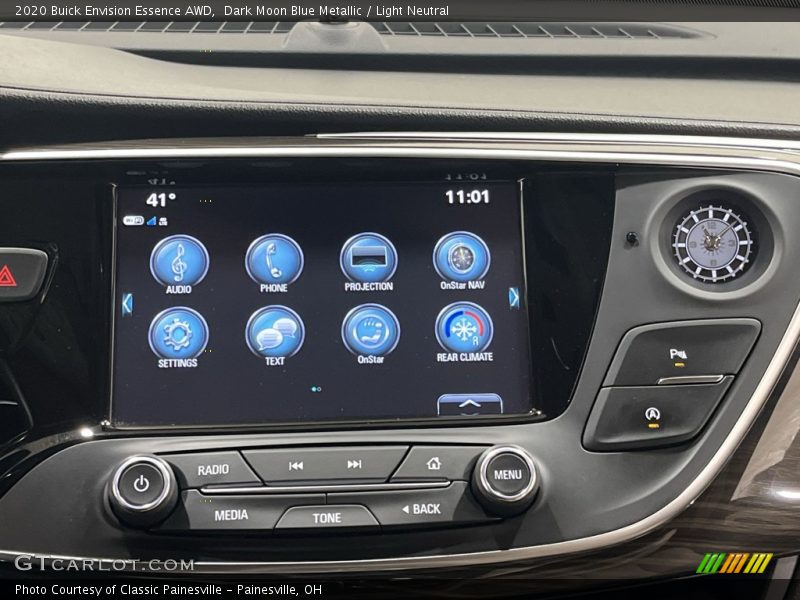 Controls of 2020 Envision Essence AWD