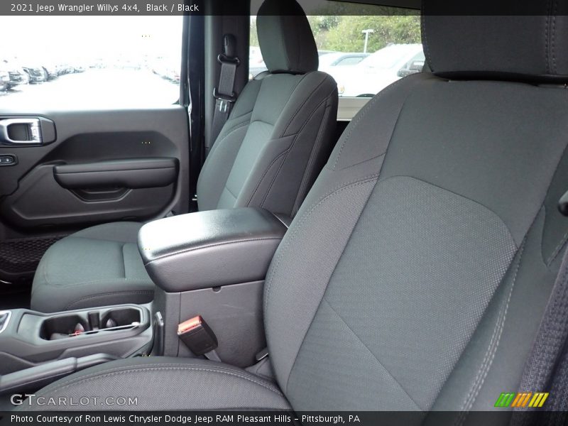 Black / Black 2021 Jeep Wrangler Willys 4x4