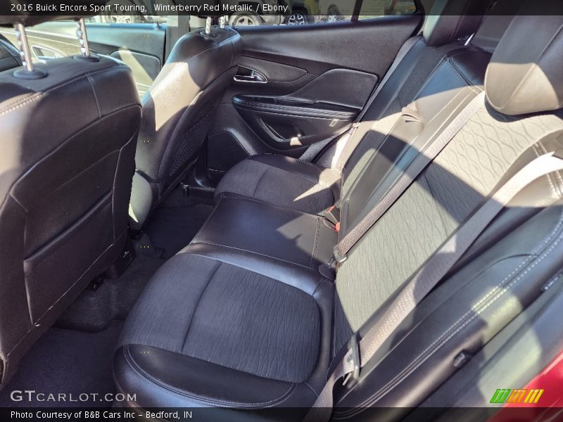 Winterberry Red Metallic / Ebony 2016 Buick Encore Sport Touring