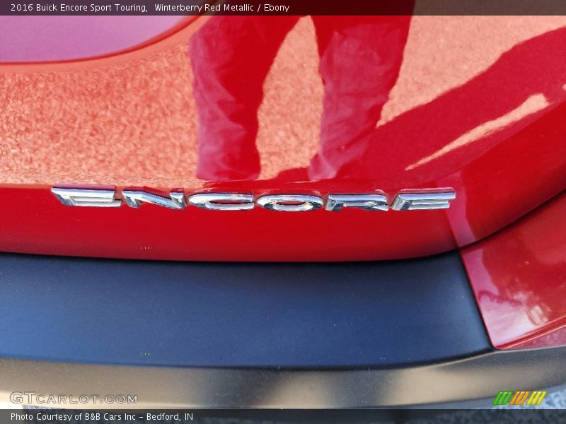 Winterberry Red Metallic / Ebony 2016 Buick Encore Sport Touring