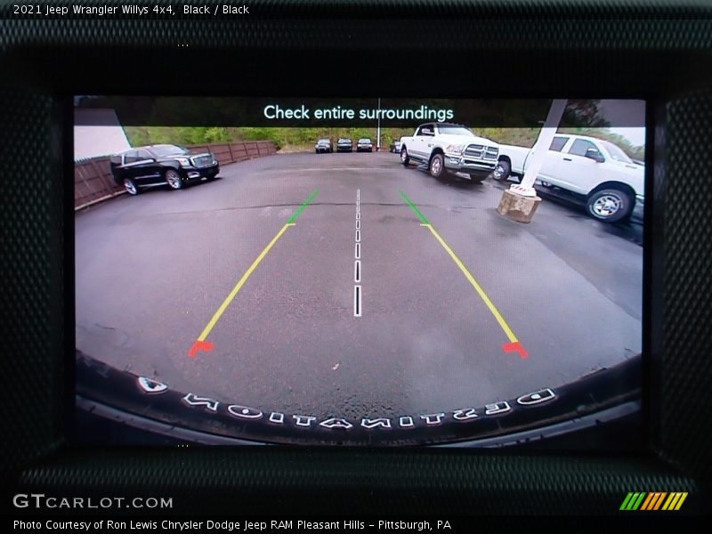 Black / Black 2021 Jeep Wrangler Willys 4x4