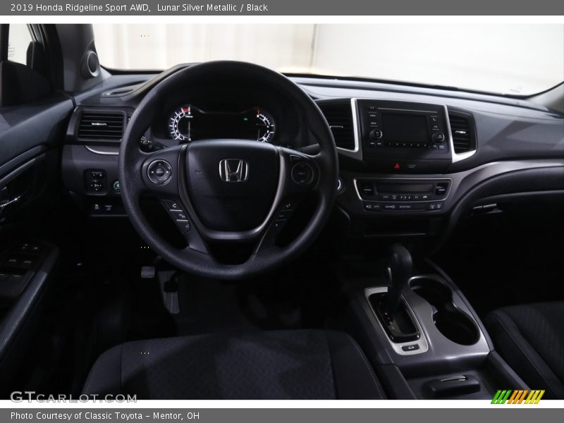 Lunar Silver Metallic / Black 2019 Honda Ridgeline Sport AWD