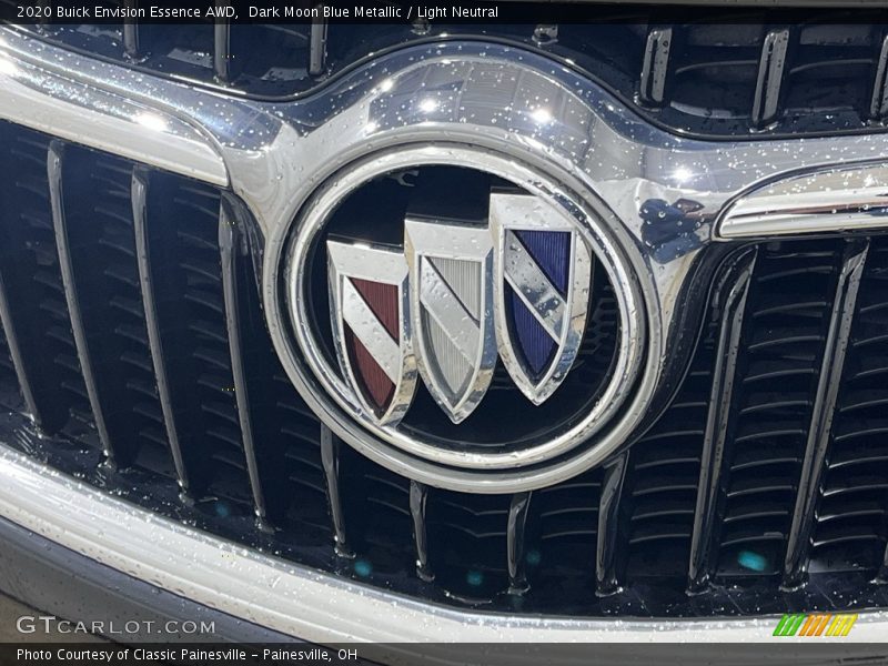 Dark Moon Blue Metallic / Light Neutral 2020 Buick Envision Essence AWD