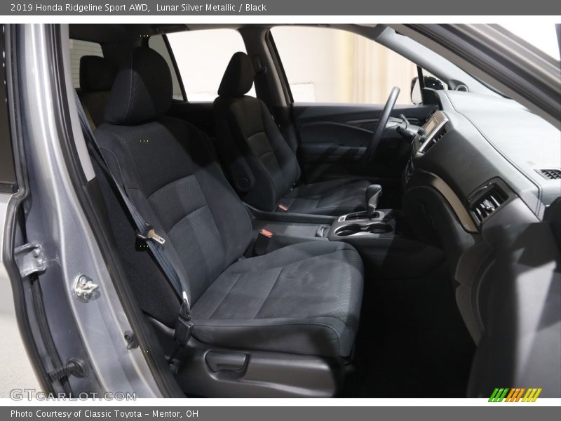 Front Seat of 2019 Ridgeline Sport AWD