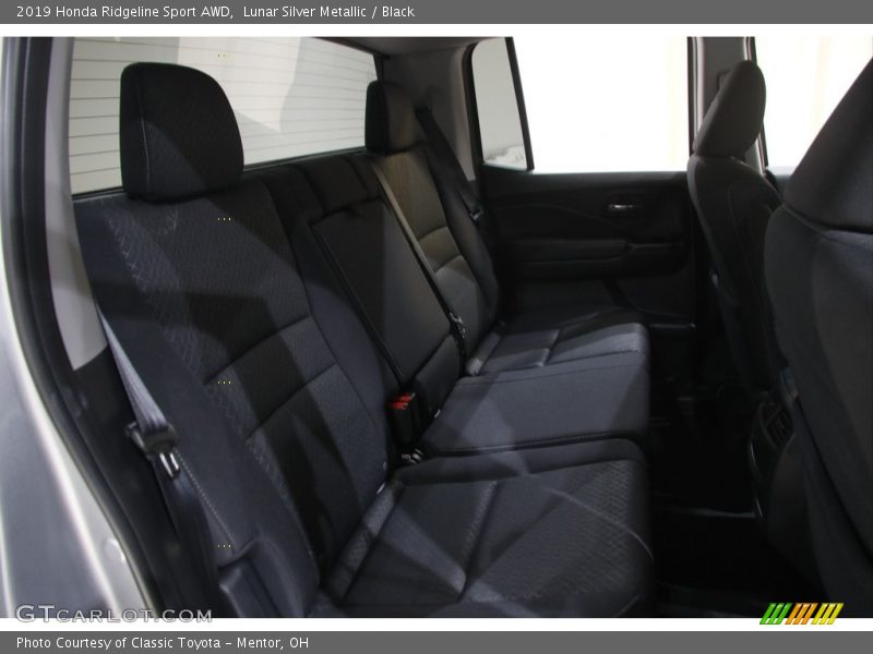Rear Seat of 2019 Ridgeline Sport AWD