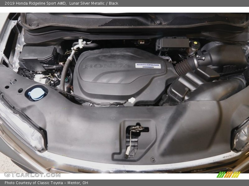  2019 Ridgeline Sport AWD Engine - 3.5 Liter VCM SOHC 24-Valve i-VTEC V6