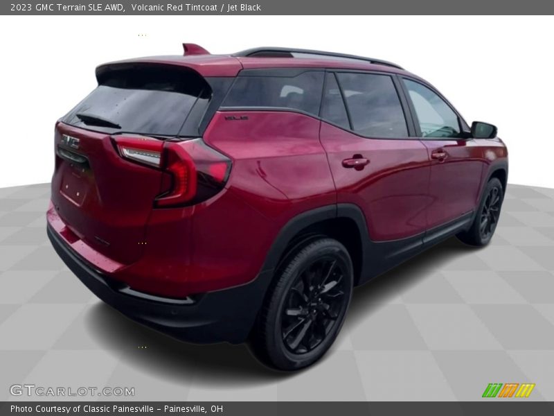 Volcanic Red Tintcoat / Jet Black 2023 GMC Terrain SLE AWD