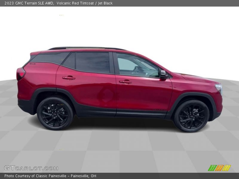 Volcanic Red Tintcoat / Jet Black 2023 GMC Terrain SLE AWD