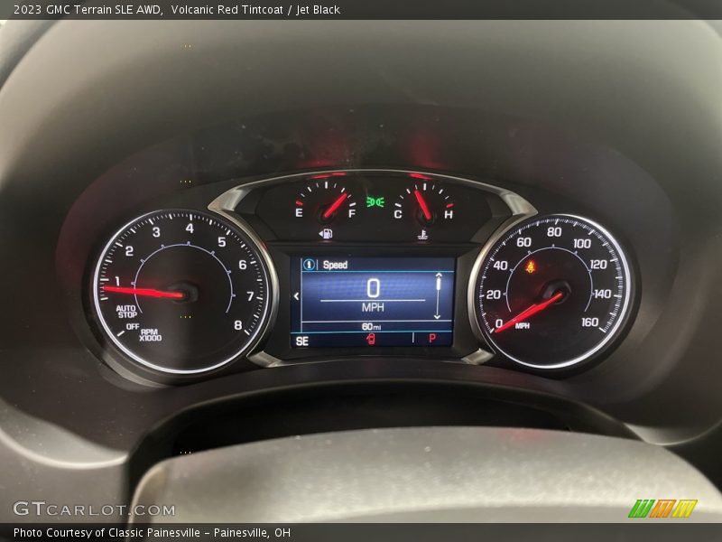 Volcanic Red Tintcoat / Jet Black 2023 GMC Terrain SLE AWD