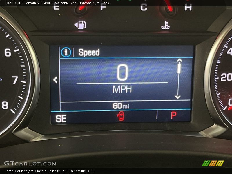 Volcanic Red Tintcoat / Jet Black 2023 GMC Terrain SLE AWD