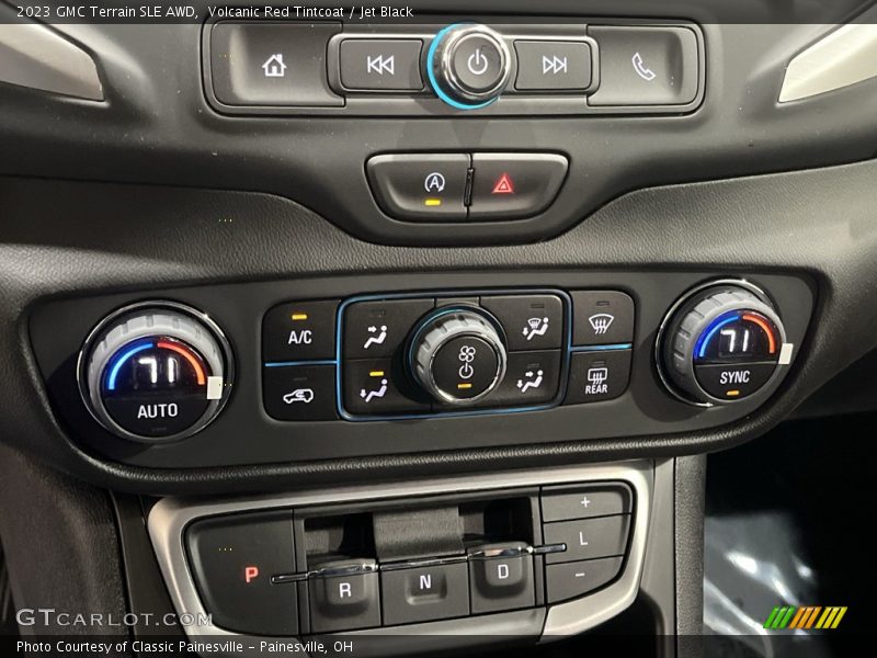Volcanic Red Tintcoat / Jet Black 2023 GMC Terrain SLE AWD
