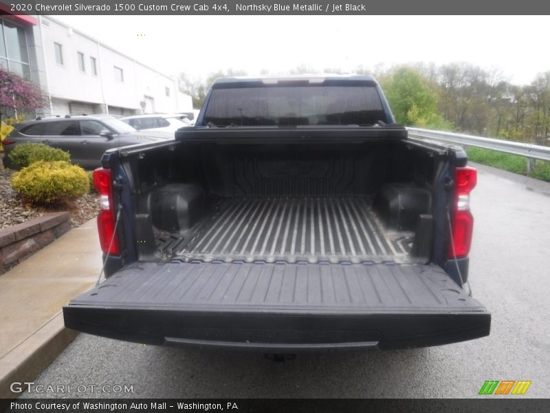 Northsky Blue Metallic / Jet Black 2020 Chevrolet Silverado 1500 Custom Crew Cab 4x4