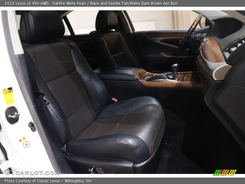 Front Seat of 2013 LS 460 AWD