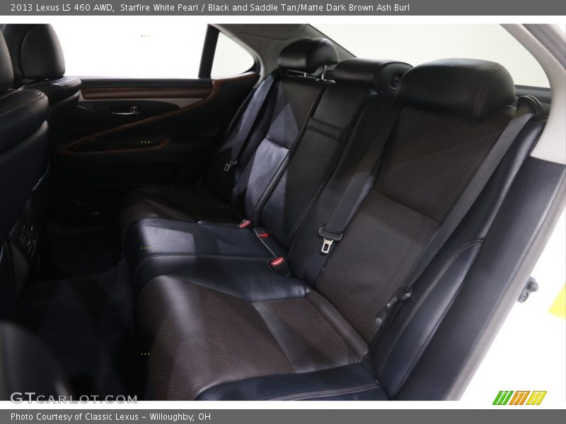 Rear Seat of 2013 LS 460 AWD