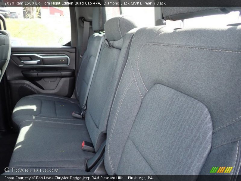 Diamond Black Crystal Pearl / Black 2020 Ram 1500 Big Horn Night Edition Quad Cab 4x4