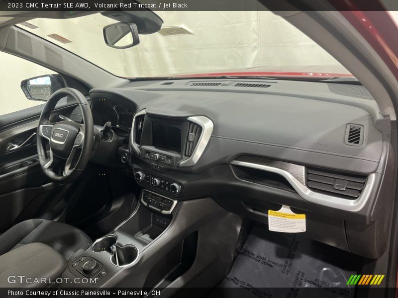 Volcanic Red Tintcoat / Jet Black 2023 GMC Terrain SLE AWD