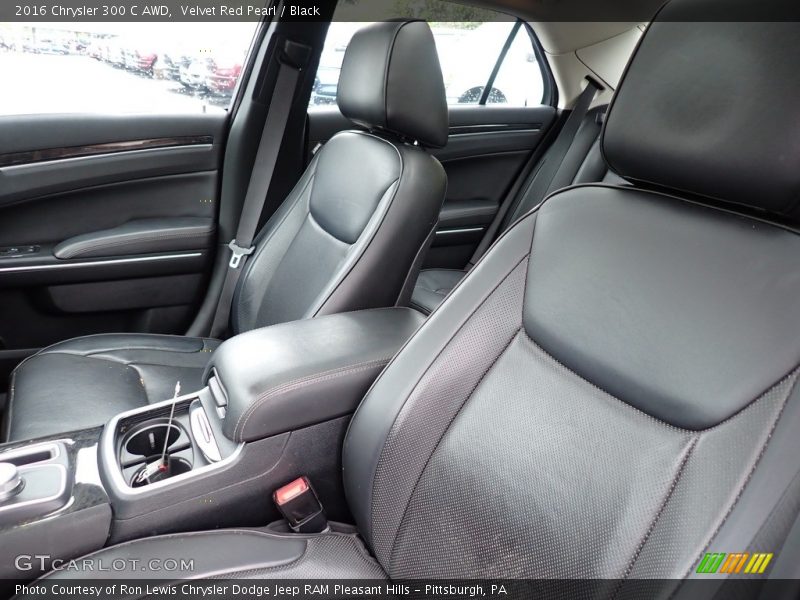 Front Seat of 2016 300 C AWD